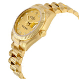 Rolex Lady-Datejust 31 Champagne Dial 18K Yellow Gold President Automatic Ladies Watch #178278CDP - Watches of America #2