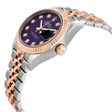 Rolex Lady-Datejust Aubergine Diamond Dial Automatic Ladies Watch #279171OBDJ - Watches of America #2
