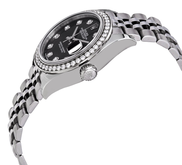 Rolex Lady Datejust Automatic Grey Diamond Dial Ladies Jubilee Watch #279384GYDJ - Watches of America #2