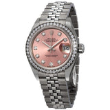 Rolex Lady Datejust Automatic Pink Diamond Dial Ladies Jubilee Watch #279384PDJ - Watches of America