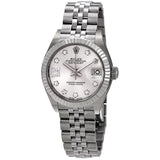 Rolex Lady Datejust Automatic Silver Roman Diamond Dial Ladies Jubilee Watch #279174SRDJ - Watches of America