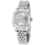 Rolex Lady Datejust Rhodium Dial Jubilee Automatic Watch #179160RRJ - Watches of America