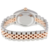 Rolex Lady Datejust Silver Diamond Dial Steel and 18K Everose Gold Jubilee Watch #178271SDJ - Watches of America #3