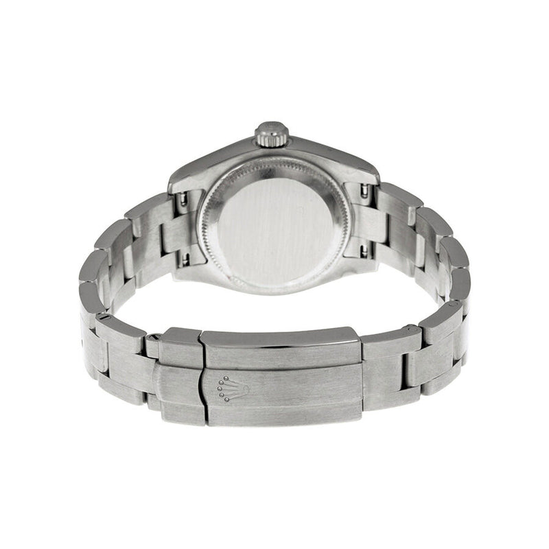 Rolex Lady Oyster Perpetual 26 Black Dial Stainless Steel Oyster Bracelet Automatic Watch #176234BKRDO - Watches of America #3
