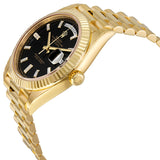 Rolex Oyster Perpetual 18K Yellow Gold Diamond Men's Automatic President Watch #228238BKDP - Watches of America #2