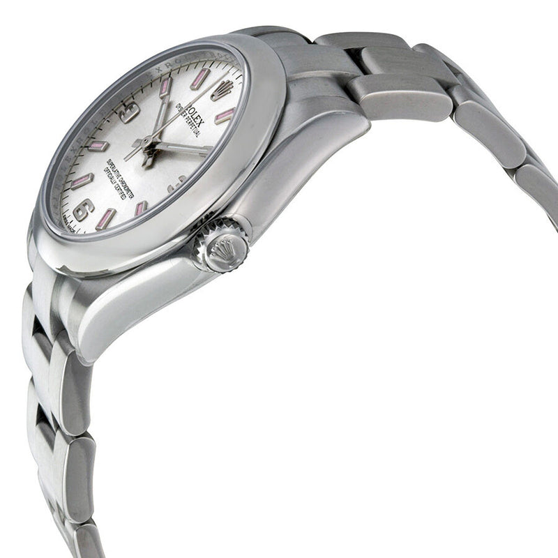 Rolex Oyster Perpetual 31 mm Silver Dial Stainless Steel Bracelet Automatic Ladies Watch #177200SAPSO - Watches of America #2