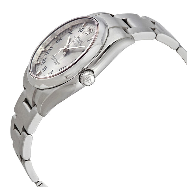 Rolex Oyster Perpetual 34 Grey Dial Stainless Steel Bracelet Automatic Men's Watch #114200GYRO - Watches of America #2