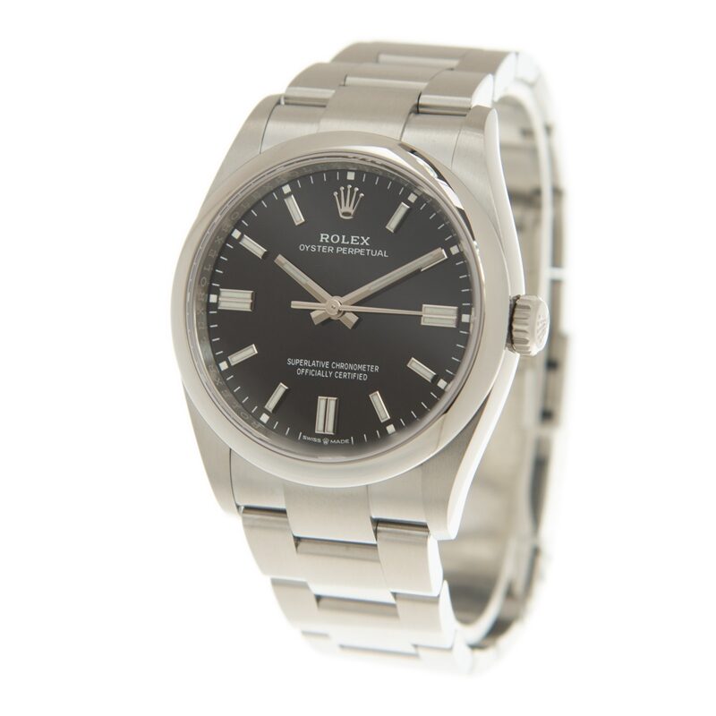 Rolex Oyster Perpetual 36 Automatic Chronometer Black Dial Watch #126000BKSO - Watches of America #3