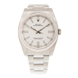 Rolex Oyster Perpetual 36 Automatic Chronometer White Dial Men's Watch #116000-0012 - Watches of America #3