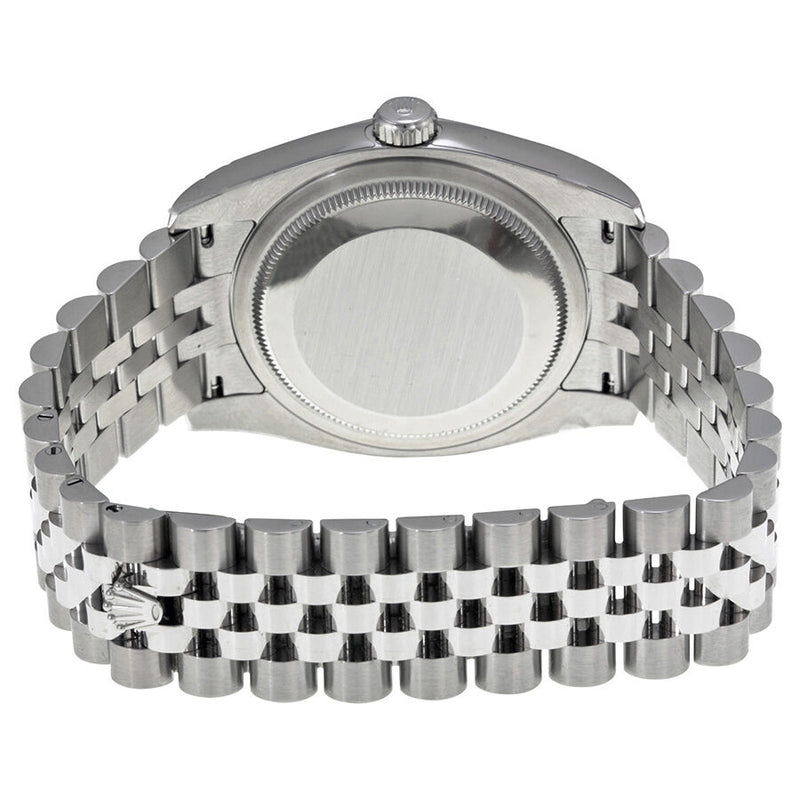 Rolex Oyster Perpetual 36 mm Dark Mother of Pearl Dial Stainless Steel Jubilee Bracelet Automatic Men's Watch #116234BKMDJ - Watches of America #3