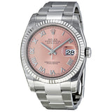 Rolex Oyster Perpetual 36 mm Pink Dial Stainless Steel Bracelet Automatic Men's Watch #116234PRO - Watches of America