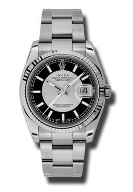 Rolex Oyster Perpetual 36 mm Silver Dial Stainless Steel Bracelet Automatic Ladies Watch #116234SBKSO - Watches of America