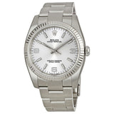 Rolex Oyster Perpetual 36 mm Silver Dial Stainless Steel Bracelet Automatic Men's Watch #116034SASO - Watches of America