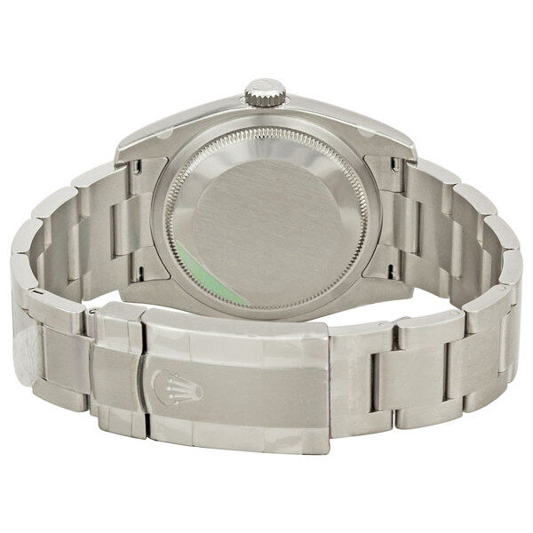 Rolex Oyster Perpetual 36 mm Silver Dial Stainless Steel Bracelet Automatic Men's Watch #116034SASO - Watches of America #3