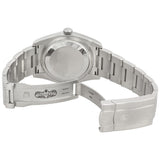 Rolex Oyster Perpetual 36 mm Silver Dial With Blue Center Dial Stainless Steel Bracelet Automatic Men's Watch #116034SBLAO - Watches of America #3
