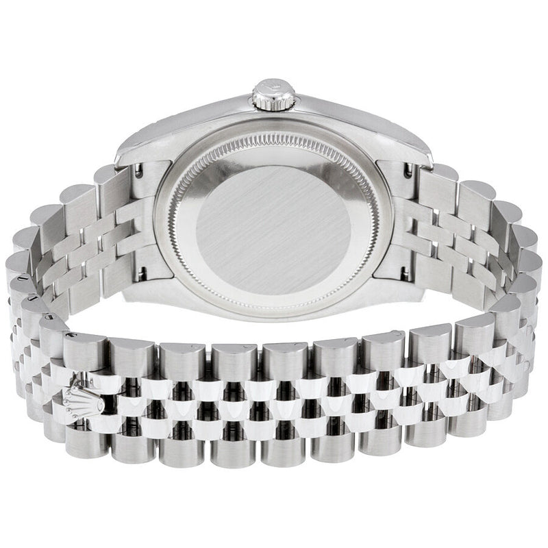 Rolex Oyster Perpetual 36 mm White Dial Stainless Steel Jubilee Bracelet Automatic Men's Watch #116234WRJ - Watches of America #3