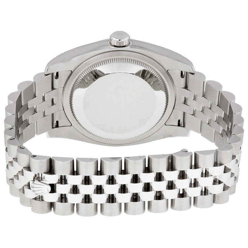 Rolex Oyster Perpetual 36 mm White Dial Stainless Steel Jubilee Bracelet Automatic Men's Watch #116234WSJ - Watches of America #3