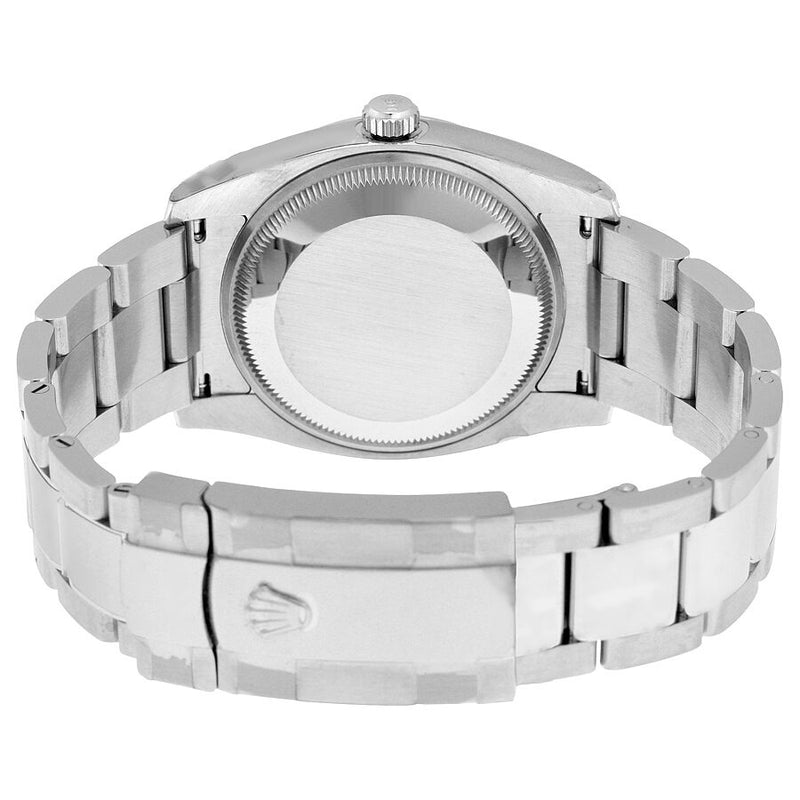 Rolex Oyster Perpetual Date 34 Silver Dial Stainless Steel Bracelet Automatic Men's Watch #115200SSO - Watches of America #3