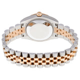 Rolex Oyster Perpetual Datejust 31 Black Mother of Pearl Dial Stainless Steel and 18K Everose Gold Jubilee Bracelet Automatic Ladies Watch #178341BKMDJ - Watches of America #3