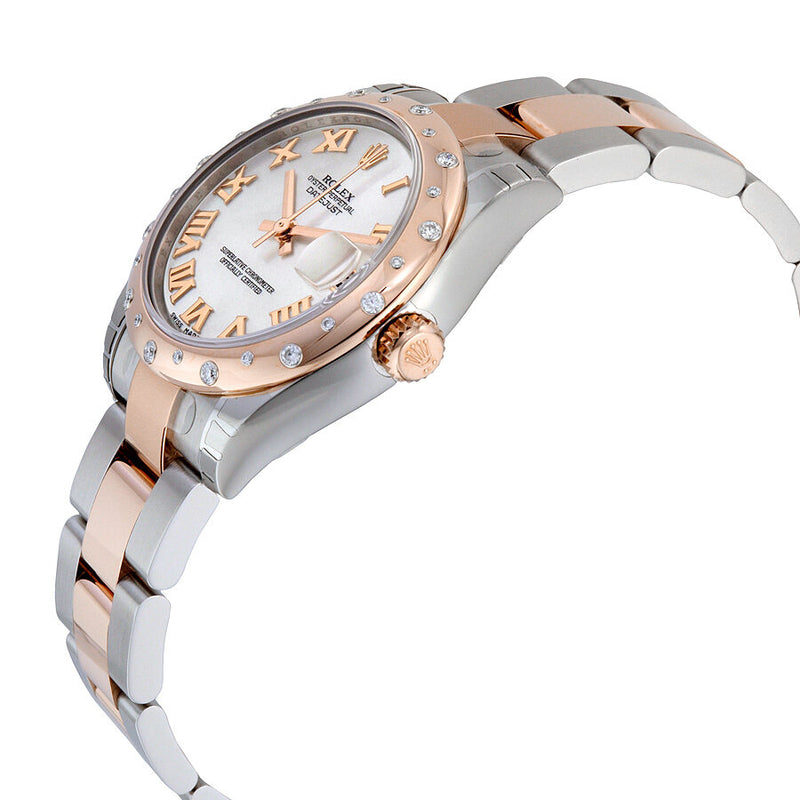 Rolex Oyster Perpetual Datejust 31 Mother of Pearl Dial Stainless Steel and 18K Everose Gold Bracelet Automatic Ladies Watch #178341MRO - Watches of America #2