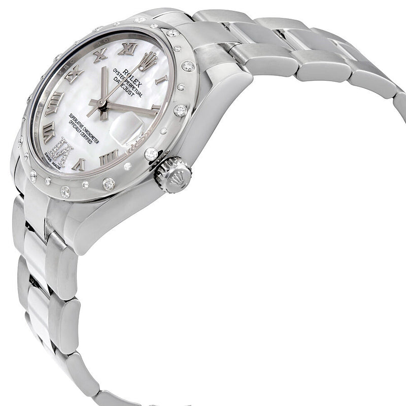 Rolex Oyster Perpetual Datejust 31 Mother of pearl Dial Stainless Steel Bracelet Automatic Ladies Watch #178344MRDO - Watches of America #2