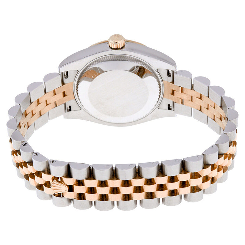Rolex Oyster Perpetual Datejust 31 Silver Dial Stainless Steel and 18K Everose Gold Jubilee Bracelet Automatic Ladies Watch #178341SDJ - Watches of America #3