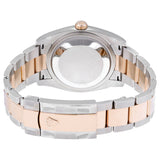 Rolex Oyster Perpetual Datejust 36 Black Concentric Dial Stainless Steel and 18K Everose Gold Bracelet Automatic Men's Watch #116201BKCAO - Watches of America #3