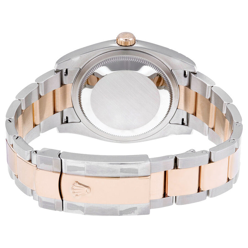 Rolex Oyster Perpetual Datejust 36 Black Concentric Dial Stainless Steel and 18K Everose Gold Bracelet Automatic Men's Watch #116201BKCAO - Watches of America #3
