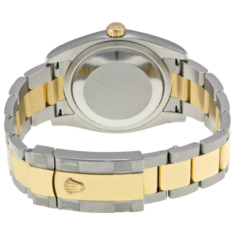 Rolex Oyster Perpetual Datejust 36 Black Dial Stainless Steel and 18K Yellow Gold Bracelet Automatic Men's Watch #116233BKSO - Watches of America #3