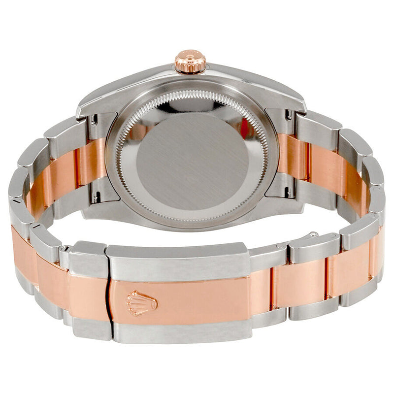 Rolex Oyster Perpetual Datejust 36 Black Dial Stainless Steel and 18K Everose Gold Bracelet Automatic Men's Watch #116231BKJDO - Watches of America #3