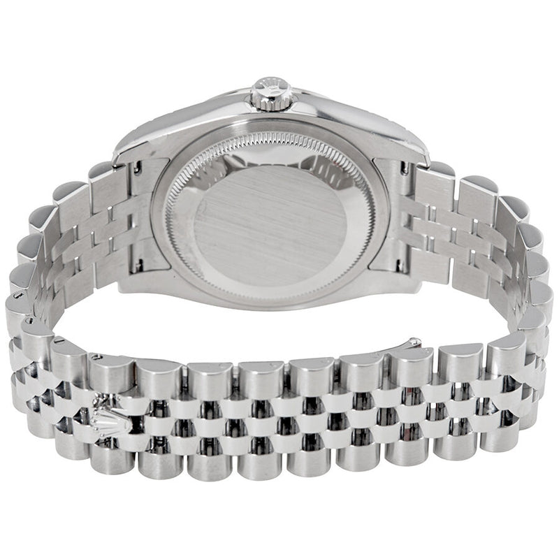 Rolex Oyster Perpetual Datejust 36 Blue Dial Stainless Steel Jubilee Bracelet Automatic Ladies Watch #116244BLJDJ - Watches of America #3
