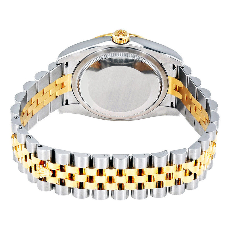 Rolex Oyster Perpetual Datejust 36 Mother of Pearl Dial Stainless Steel and 18K Yellow Gold Jubilee Bracelet Automatic Ladies Watch #116243MRJ - Watches of America #3