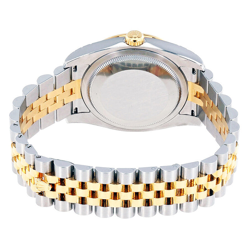 Rolex Oyster Perpetual Datejust 36 Silver Dial Stainless Steel and 18K Yellow Gold Jubilee Bracelet Automatic Ladies Watch #116243SDJ - Watches of America #3