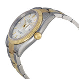 Rolex Oyster Perpetual Datejust 36 Silver Dial Stainless Steel and 18K Yellow Gold Bracelet Automatic Men's Watch #116233SSO - Watches of America #2