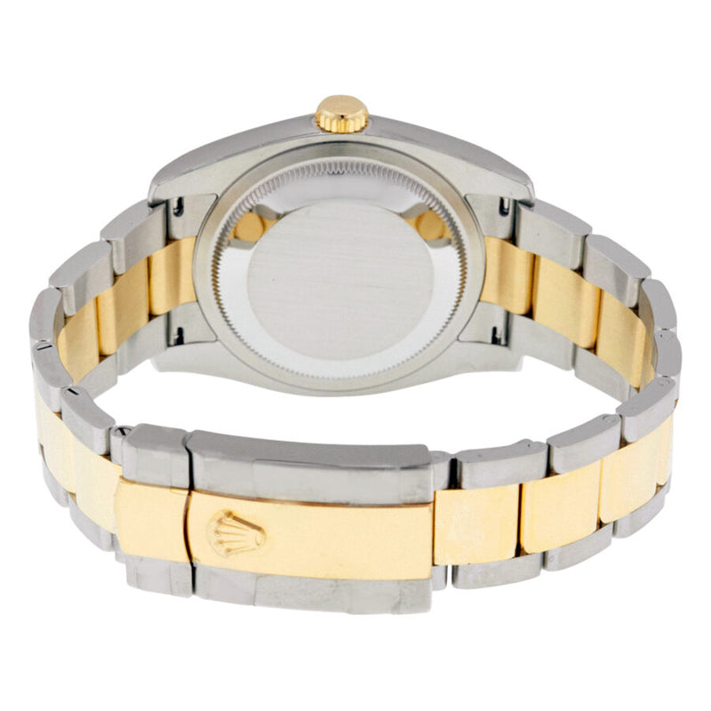 Rolex Oyster Perpetual Datejust 36 Silver Dial Stainless Steel and 18K Yellow Gold Bracelet Automatic Men's Watch #116233SJDO - Watches of America #3