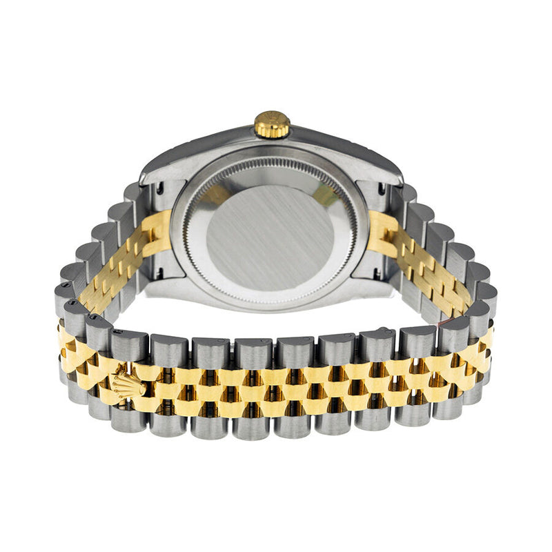 Rolex Oyster Perpetual Datejust 36 White Dial 18K Yellow Gold Jubilee Automatic Men's Watch 116233WDJ #116233-WDJ - Watches of America #3