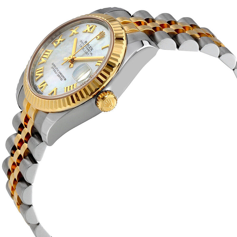 Rolex Oyster Perpetual Datejust Mother Of Pearl Dial Automatic Ladies Jubilee Watch #178273MRJ - Watches of America #2