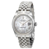 Rolex Oyster Perpetual Datejust Mother of Pearl Dial Automatic Ladies Watch #178274MRDJ - Watches of America