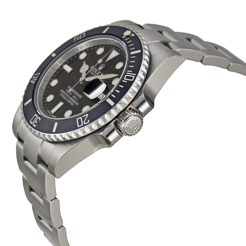 Rolex Oyster Perpetual Submariner Black Dial Black Cerachrom Bezel Steel Men's Watch #116610LN - Watches of America #2