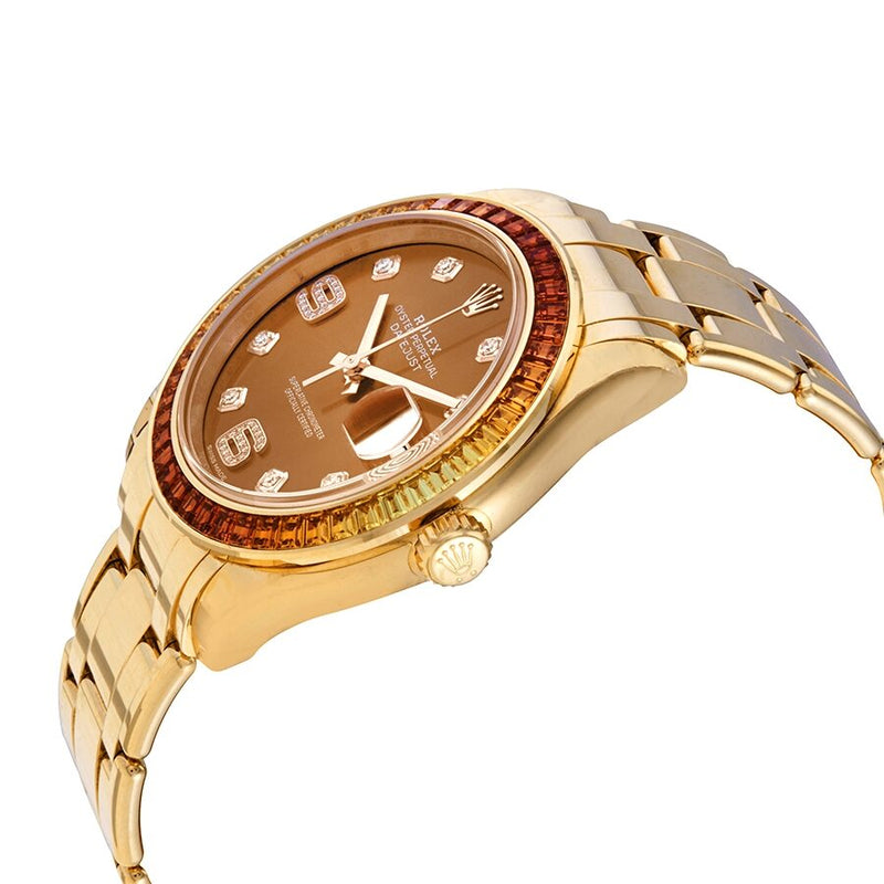 Rolex Pearlmaster 39 With Diamond Set #86348SAJOR - Watches of America #2