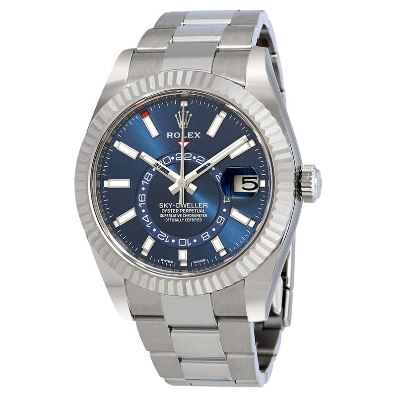 Rolex Sky-Dweller Oyster Automatic Blue Dial Men's Watch #326934BLSO - Watches of America