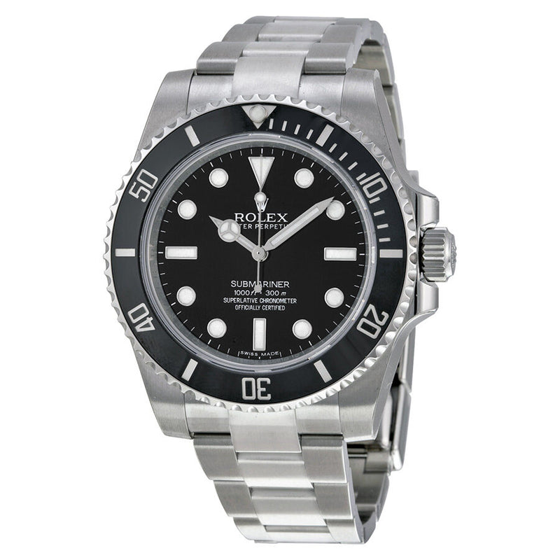 Rolex Submariner Automatic Black Dial Men's Watch #114060 - Watches of America