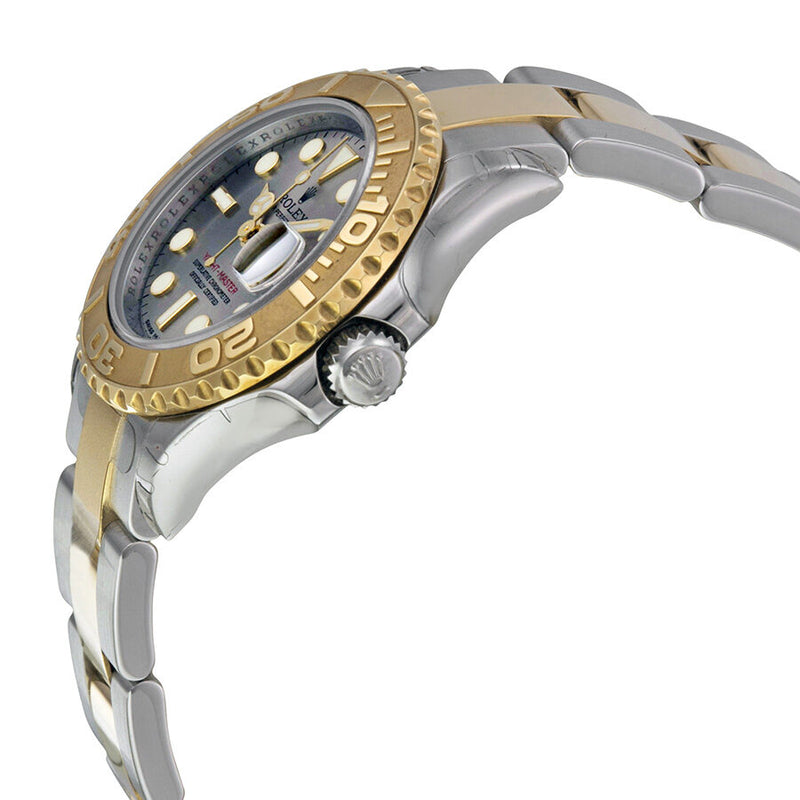 Rolex Yacht-Master Grey Dial Stainless Steel and 18K Yellow Gold Oyster Bracelet Automatic Ladies Watch #169623GYSO - Watches of America #2