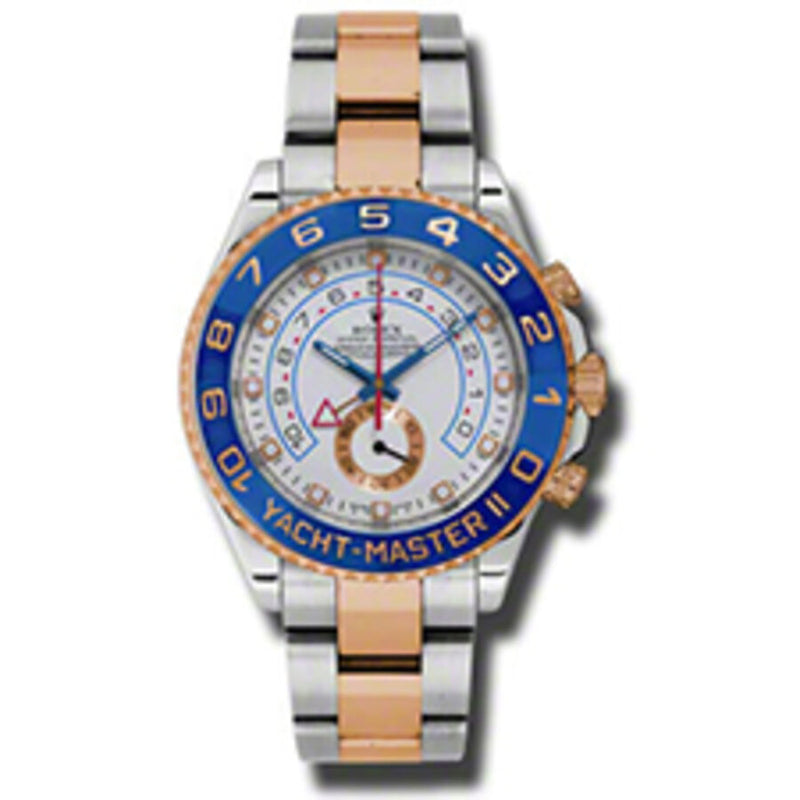 Rolex YACHT-MASTER II White Dial Men's Watch #RLX116681WASO - Watches of America