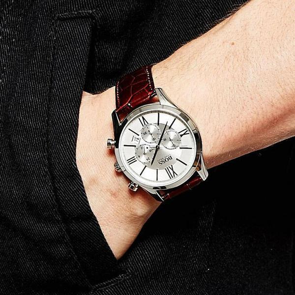 Hugo Boss Ambassador Exclusive Chronograph Dial Men's Watch 1513195 - Watches of America #3