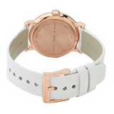 Marc By Marc Jacobs Baker MBM1283 - Reloj para mujer con esfera blanca