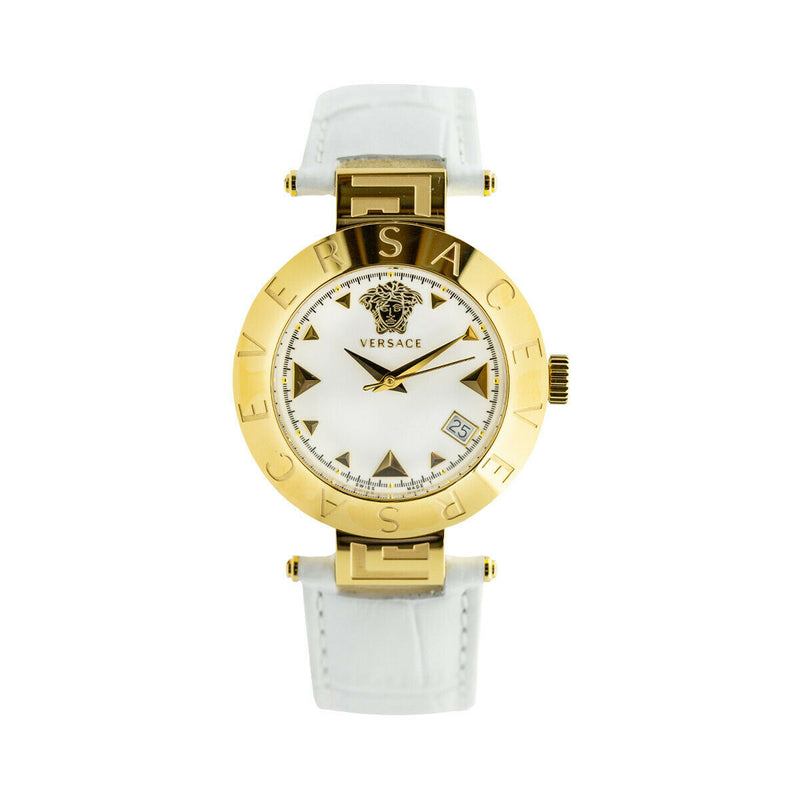 Reloj Versace Reve de cuarzo con esfera blanca para mujer VEWS00218