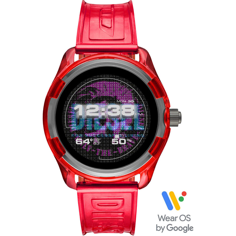 Diesel Red Fadelite Unisex Smartwatch  DZT2019 - Watches of America