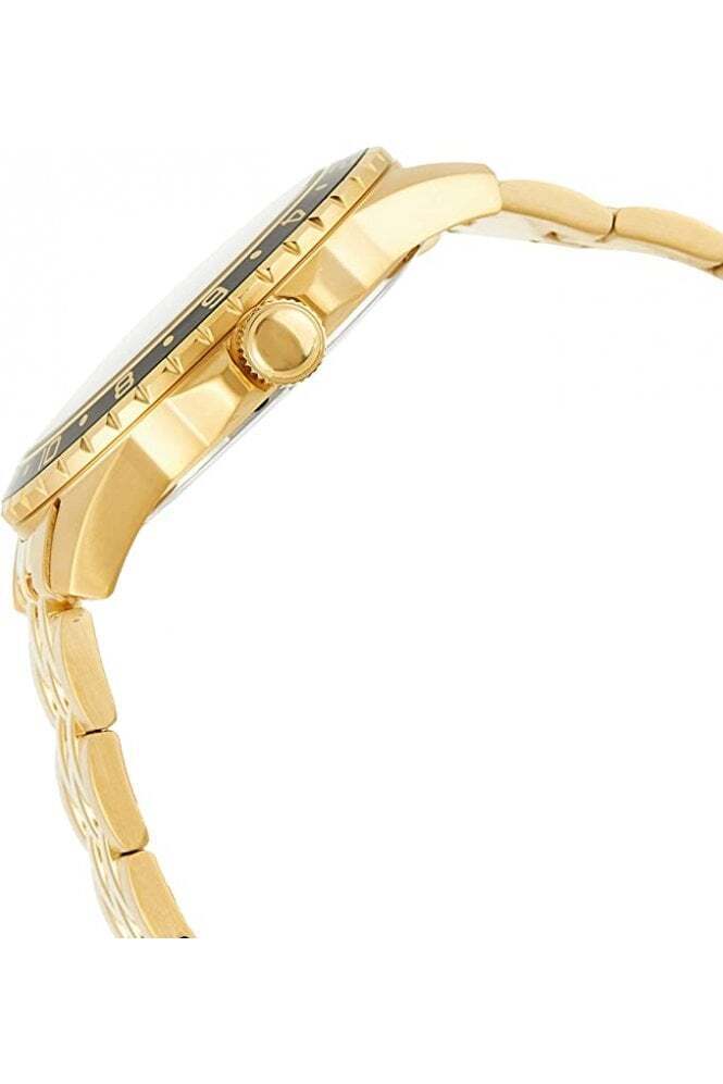 Guess Gold-Tone Bracelet Watch with Date Feature. Color Gold-Tone Women's Watch W85110L1 - Watches of America #3