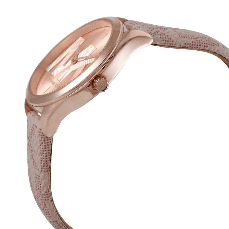 Michael Kors Reloj de cuarzo con esfera rosa para mujer MK2879